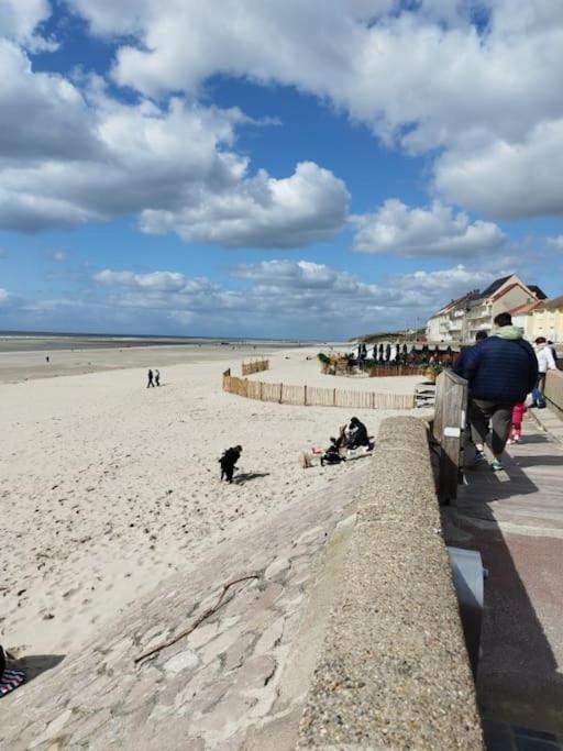 Studio Cabine Avec Terrasse Fort-Mahon-Plage Exterior photo